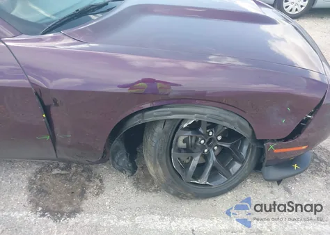 2022 Dodge Challenger Gt из США, поврежденный, VIN 2C3CDZJG8NH226859